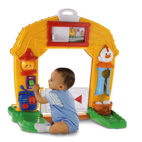 Музыкальная двусторонняя ферма Fisher Price