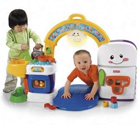 Музыкальная двусторонняя кухня Fisher-Price 