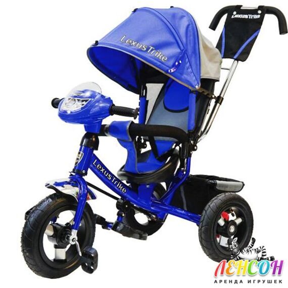 Трехколесный велосипед с ручкой Lexus Trike