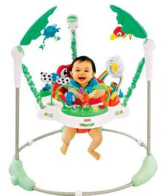 Прыгунки Fisher Price Тропический лес